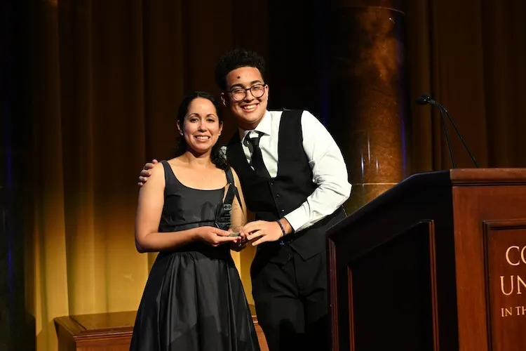 Denise De Las Nueces and Enmanuel Almonte. Photo by Eileen Barroso.