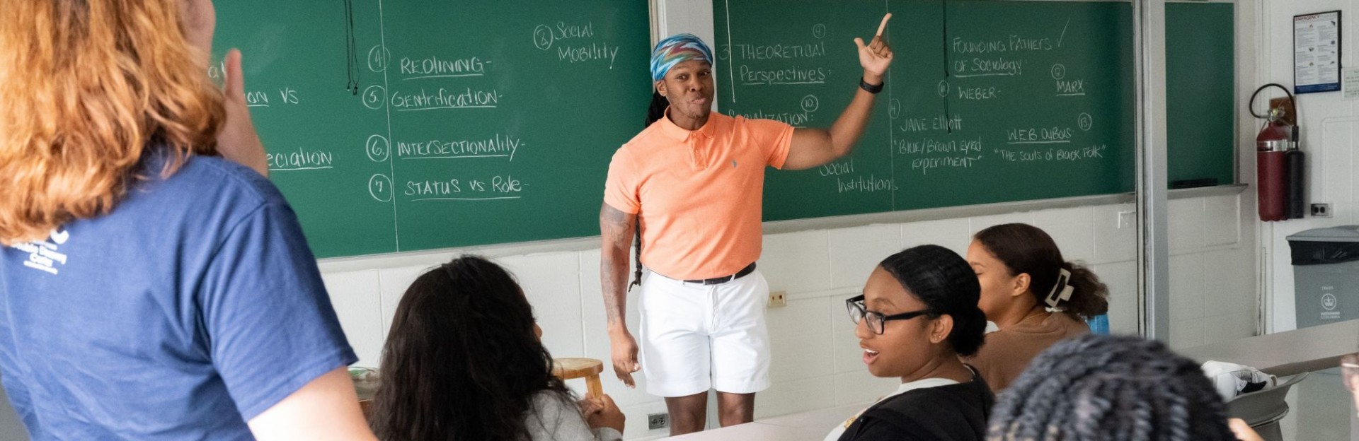 DDC Instructor teaches Sociology, a course offered by DDC